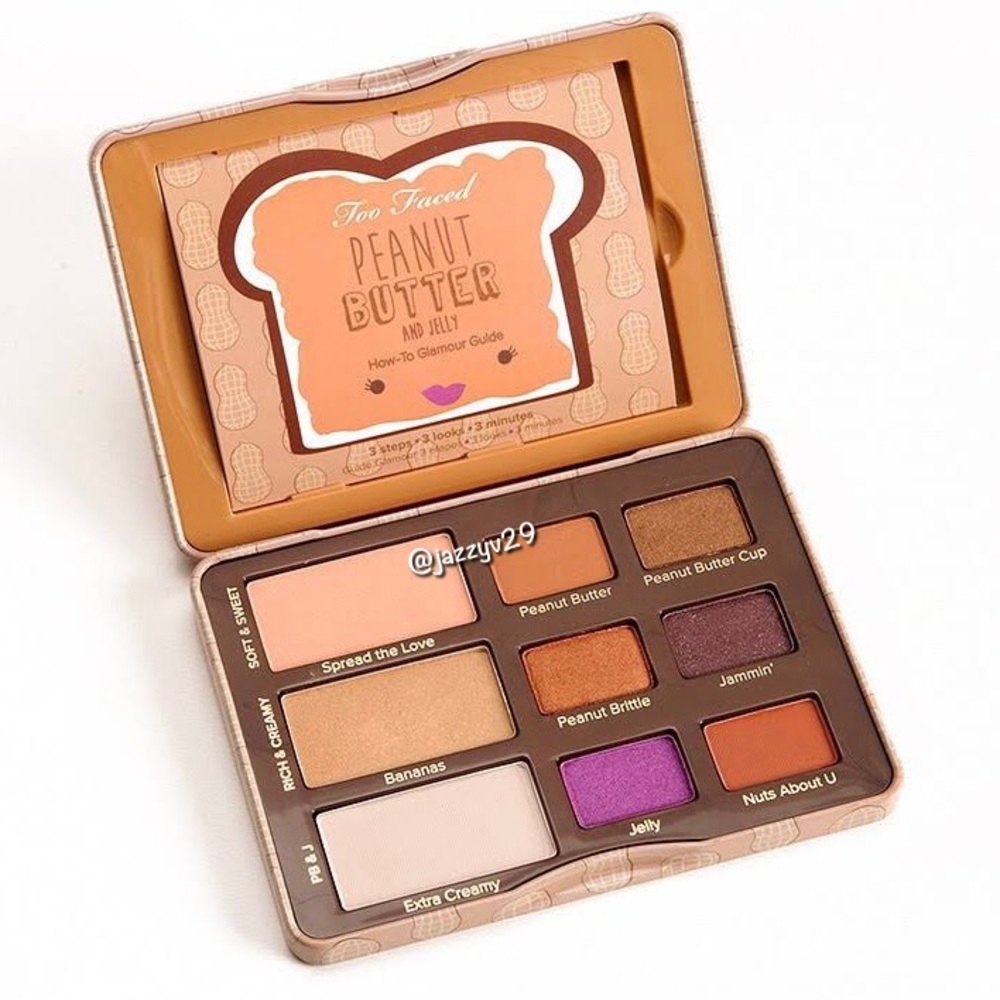 🥜Too Faced Peanut Butter & Jelly Eyeshadow Palette🥜